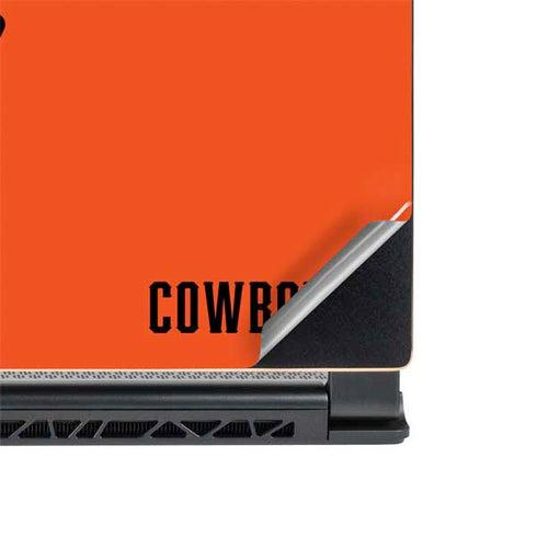 Oklahoma State University OSU Basketball MSI GS65 Stealth Laptop Skin