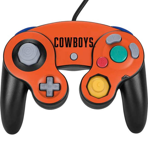 Oklahoma State University OSU Basketball Nintendo GameCube Controller Skin