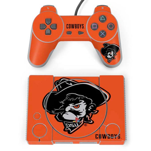 Oklahoma State University OSU Basketball PlayStation Classic Bundle Skin