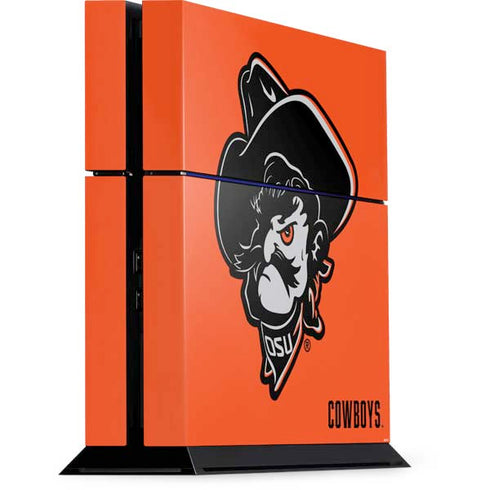 Oklahoma State University OSU Basketball PS4 Console Skin