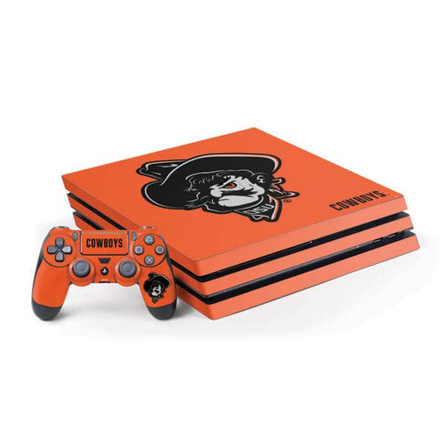 Oklahoma State University OSU Basketball PS4 Pro Bundle Skin