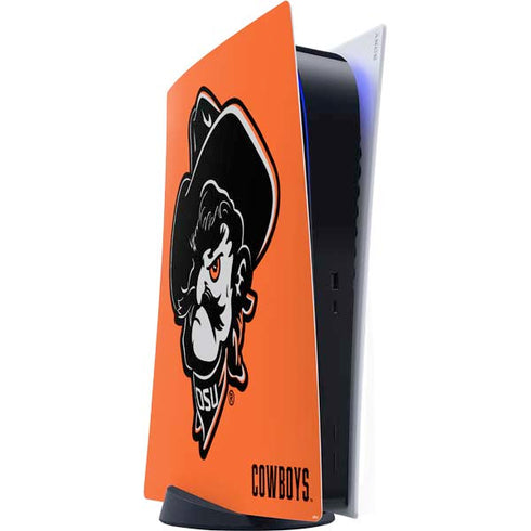 Oklahoma State University OSU Basketball PS5 Digital Edition Console Skin