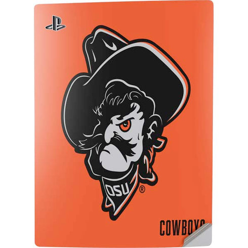 Oklahoma State University OSU Basketball PS5 Digital Edition Console Skin