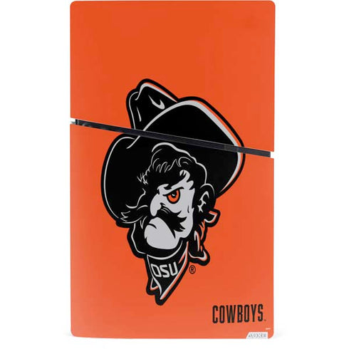 Oklahoma State University OSU Basketball PS5 Slim Digital Edition Console Skin