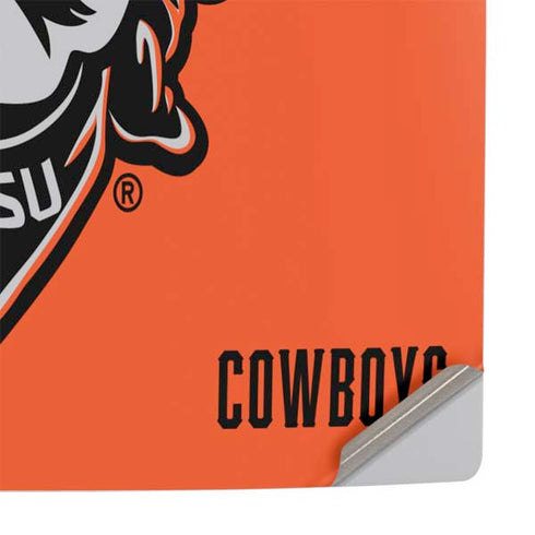 Oklahoma State University OSU Basketball PS5 Slim Digital Edition Console Skin