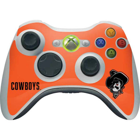 Oklahoma State University OSU Basketball Xbox 360 Wireless Controller Skin