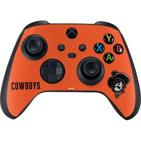 Oklahoma State University OSU Basketball Xbox Series X Controller Skin