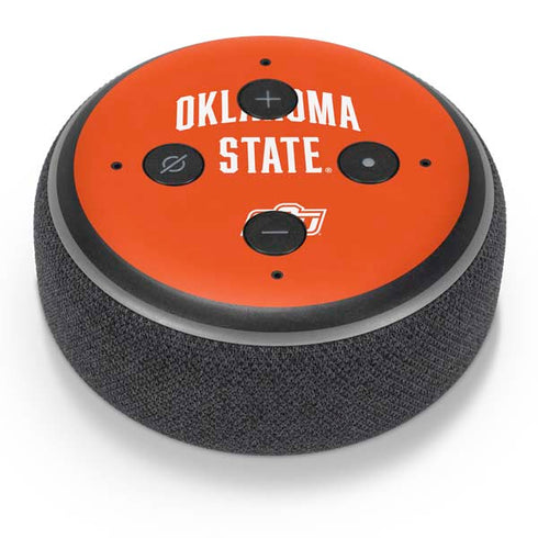 Oklahoma State University OSU Cowboys Basketball Amazon Echo Dot Skin