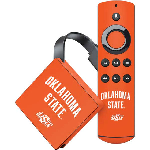 Oklahoma State University OSU Cowboys Basketball Amazon Fire TV Skin