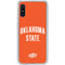 Oklahoma State University OSU Cowboys Basketball Galaxy A10e Clear Case