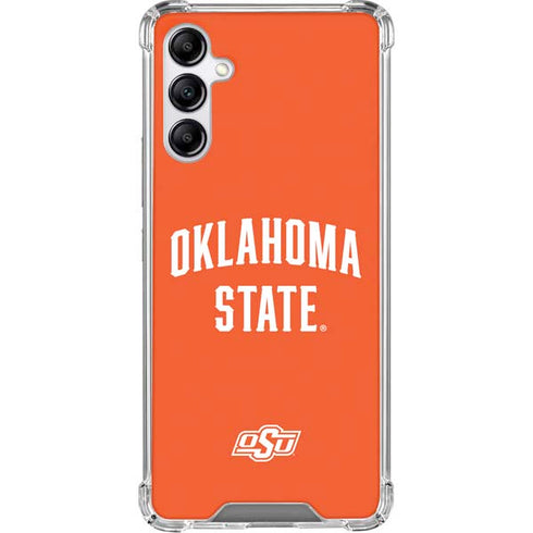 Oklahoma State University OSU Cowboys Basketball Galaxy A15 5G Clear Case