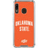 Oklahoma State University OSU Cowboys Basketball Galaxy A30 Clear Case