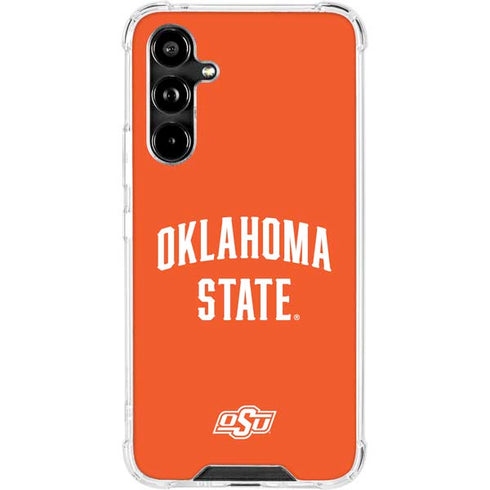 Oklahoma State University OSU Cowboys Basketball Galaxy A54 5G Clear Case