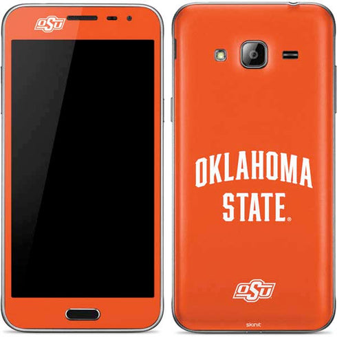 Oklahoma State University OSU Cowboys Basketball Galaxy J3 Skin