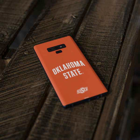 Oklahoma State University OSU Cowboys Basketball Galaxy Note 9 Skin