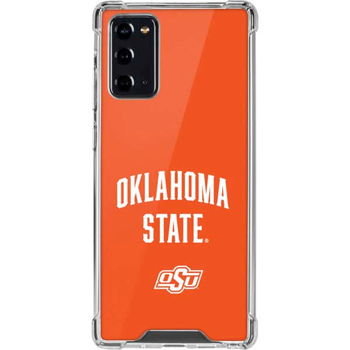 Oklahoma State University OSU Cowboys Basketball Galaxy Note20 5G Clear Case