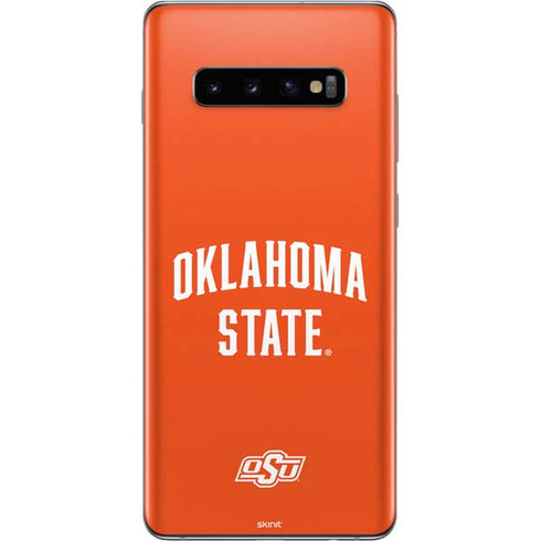 Oklahoma State University OSU Cowboys Basketball Galaxy S10 Plus Skin