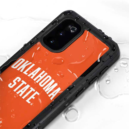 Oklahoma State University OSU Cowboys Basketball Galaxy S20 Waterproof Case