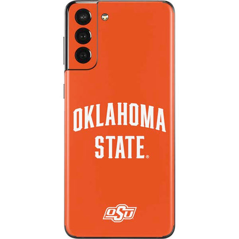 Oklahoma State University OSU Cowboys Basketball Galaxy S21 Plus 5G Skin