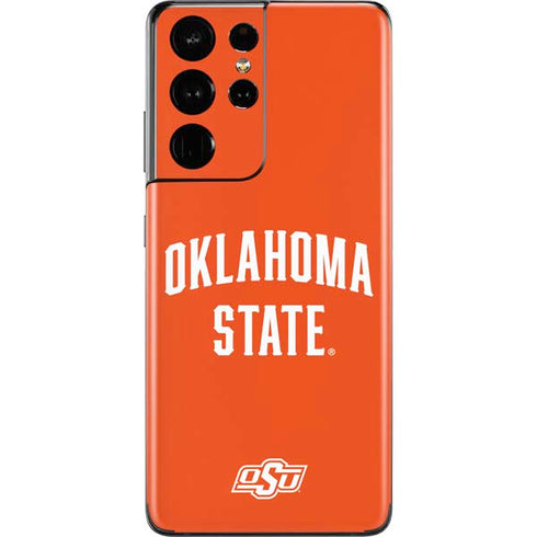 Oklahoma State University OSU Cowboys Basketball Galaxy S21 Ultra 5G Skin