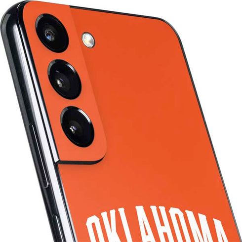 Oklahoma State University OSU Cowboys Basketball Galaxy S22 Plus Skin