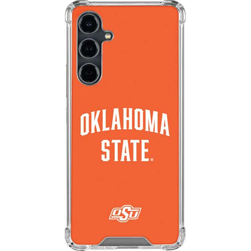 Oklahoma State University OSU Cowboys Basketball Galaxy S23 FE Clear Case