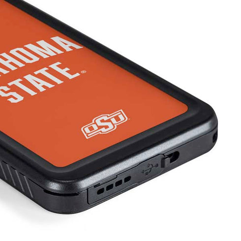 Oklahoma State University OSU Cowboys Basketball Galaxy S23 Plus Waterproof Case