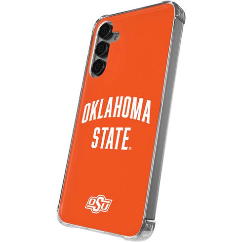 Oklahoma State University OSU Cowboys Basketball Galaxy S24 Plus Clear Case