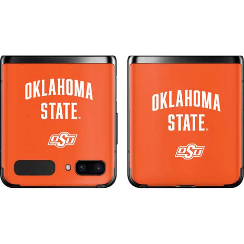 Oklahoma State University OSU Cowboys Basketball Galaxy Z Flip Skin