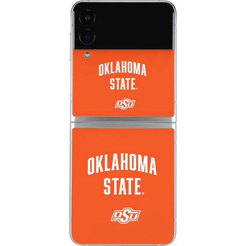 Oklahoma State University OSU Cowboys Basketball Galaxy Z Flip4 5G Skin