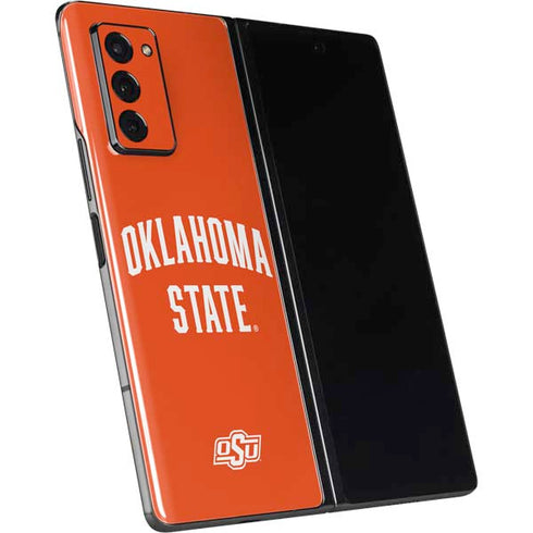 Oklahoma State University OSU Cowboys Basketball Galaxy Z Fold2 5G Skin
