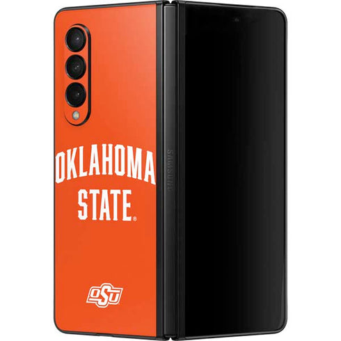 Oklahoma State University OSU Cowboys Basketball Galaxy Z Fold3 5G Skin