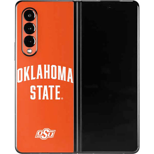 Oklahoma State University OSU Cowboys Basketball Galaxy Z Fold3 5G Skin
