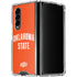 Oklahoma State University OSU Cowboys Basketball Galaxy Z Fold4 5G Clear Case