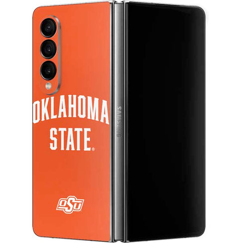 Oklahoma State University OSU Cowboys Basketball Galaxy Z Fold4 5G Skin