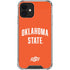 Oklahoma State University OSU Cowboys Basketball iPhone 12 Clear Case