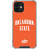 Oklahoma State University OSU Cowboys Basketball iPhone 12 Mini Clear Case