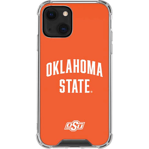 Oklahoma State University OSU Cowboys Basketball iPhone 13 Clear Case