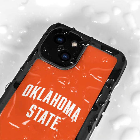 Oklahoma State University OSU Cowboys Basketball iPhone 13 Mini Waterproof Case