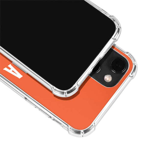 Oklahoma State University OSU Cowboys Basketball iPhone 14 Plus Clear Case