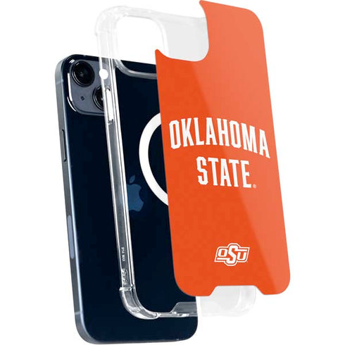 Oklahoma State University OSU Cowboys Basketball iPhone 15 Plus MagSafe Case