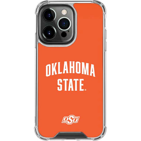 Oklahoma State University OSU Cowboys Basketball iPhone 15 Pro Clear Case