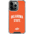 Oklahoma State University OSU Cowboys Basketball iPhone 15 Pro Clear Case