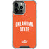 Oklahoma State University OSU Cowboys Basketball iPhone 14 Pro Max Clear Case