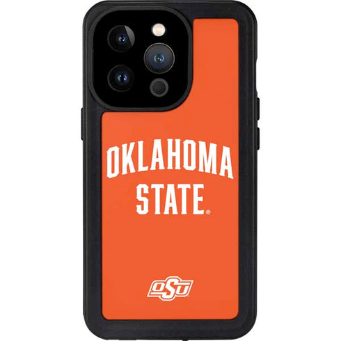 Oklahoma State University OSU Cowboys Basketball iPhone 14 Pro Waterproof Case