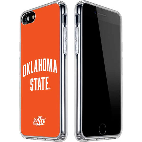 Oklahoma State University OSU Cowboys Basketball iPhone SE (2nd & 3rd Gen) Clear Case