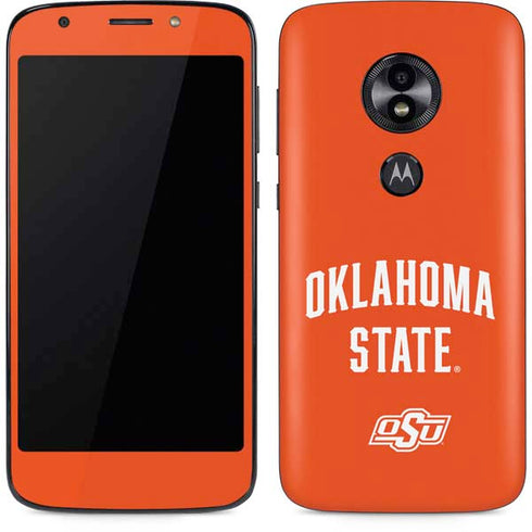Oklahoma State University OSU Cowboys Basketball Moto E5 Play Skin