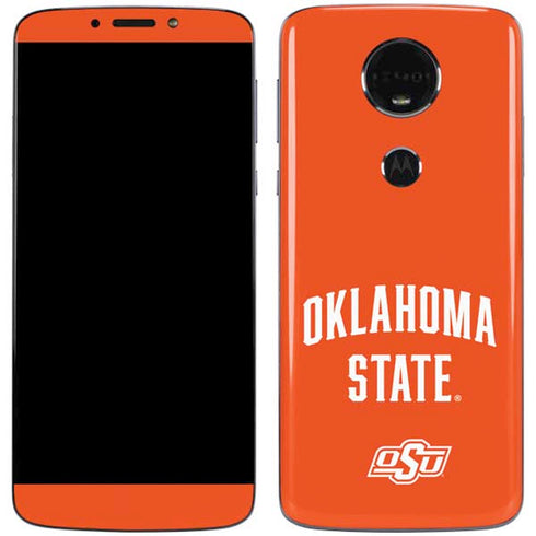 Oklahoma State University OSU Cowboys Basketball Moto E5 Plus Skin