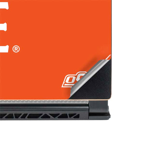 Oklahoma State University OSU Cowboys Basketball MSI GS65 Stealth Laptop Skin