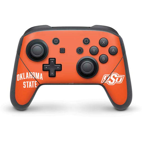 Oklahoma State University OSU Cowboys Basketball Nintendo Switch Pro Controller Skin